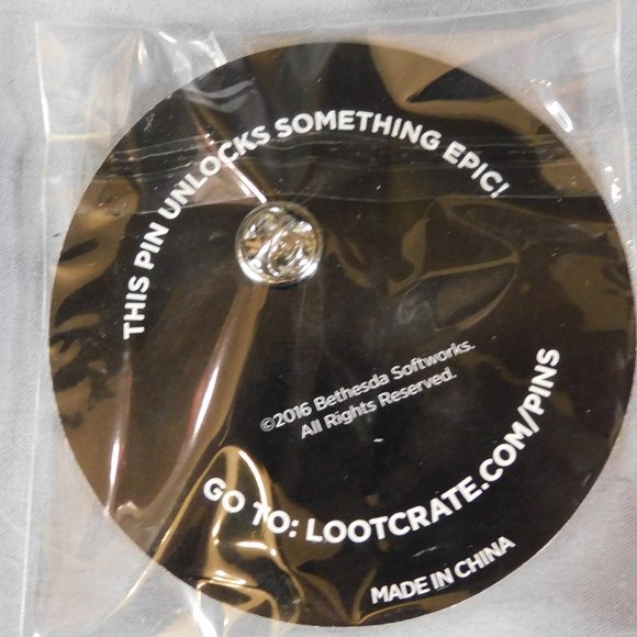 January 2017 Loot Crate Pin - Picture 2 of 2